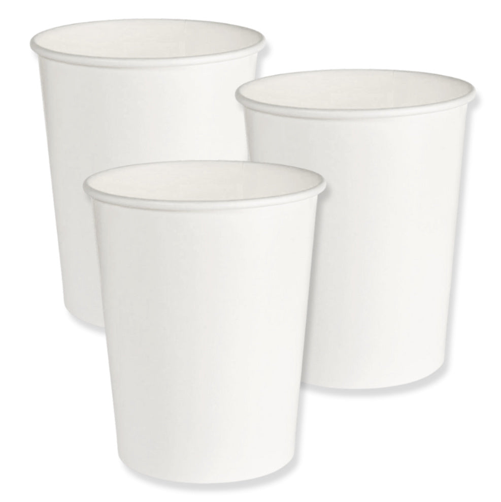 500 Stk Suppenbecher 950ml Pappe Soup to go rund ohne Deckel  - weiß (10x50er)