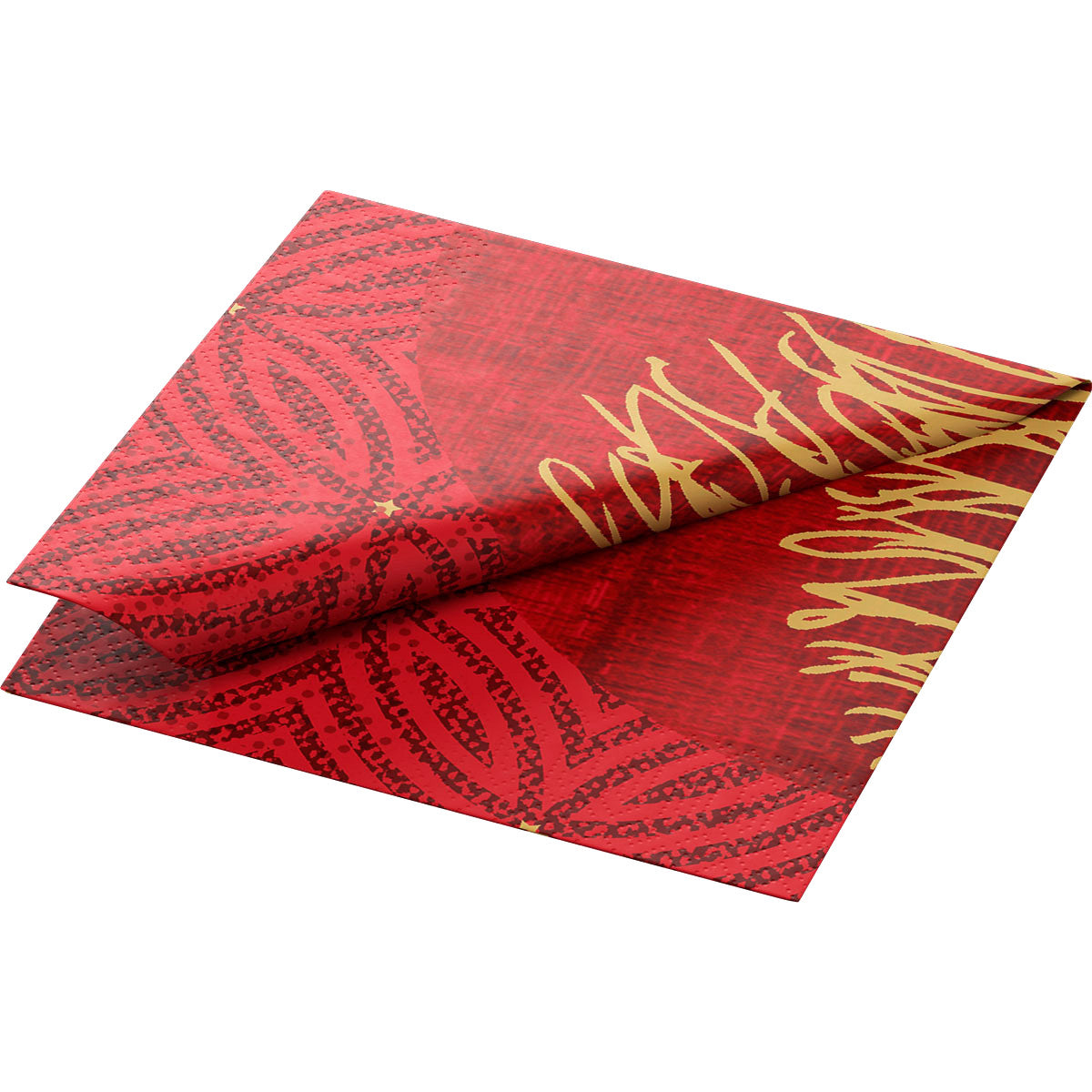 1.000 Stück Duni Cocktail Servietten 24x24cm Papier Weihnachten ELEGANT TREES (20x50er)