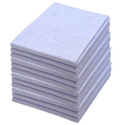 30 Stück Vlies Bodentücher 56x50cm Fußbodentuch Wischtücher - Hellblau