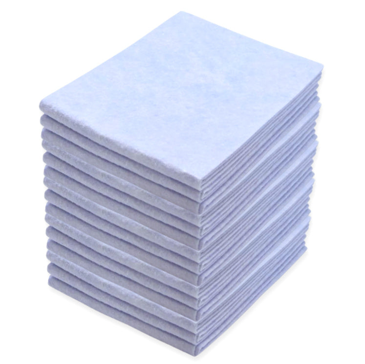 30 Stück Vlies Bodentücher 56x50cm Fußbodentuch Wischtücher - Hellblau