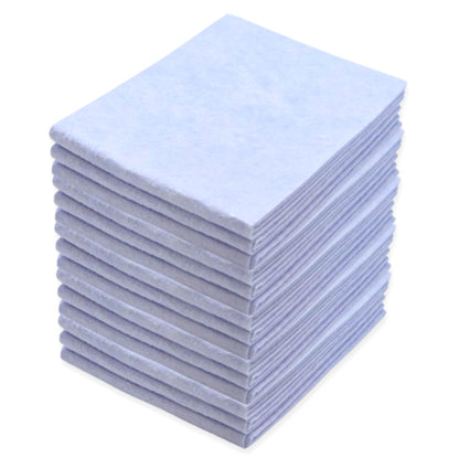 30 Stück Vlies Bodentücher 56x50cm Fußbodentuch Wischtücher - Hellblau