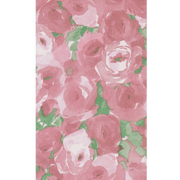 20 Duni Mitteldecken 84x84cm Tischdecken stoffähnlich Altrosa Rosen