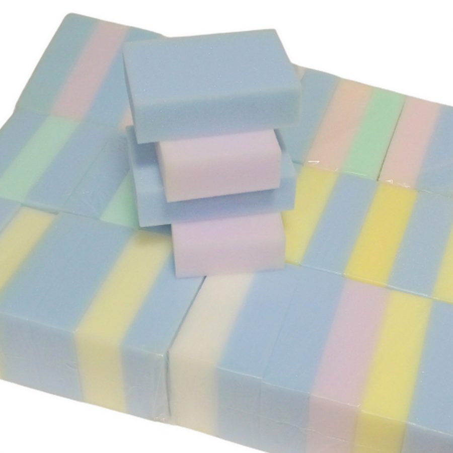 35 Stk Autoschwämme 140x100x40mm Universalschwamm bunt (5 Pack x 7er)