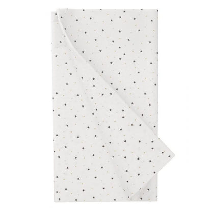 5 Vlies Tischdecken 220x138cm stoffähnlich Tischtuch - Sterne Weihnachten (5er Pack)