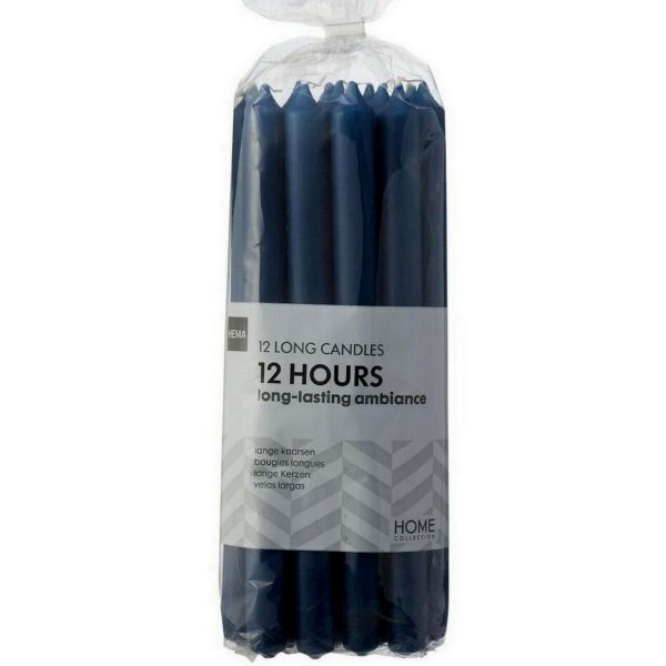 12 Stk Hema Stabkerzen 290x22mm Kronenkerzen Dinnerkerze (12er Pack)