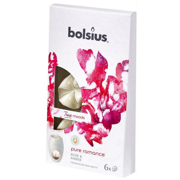 6er Pack Bolsius Aromatic True Scents Wax Melts Duft Schmelzblüten