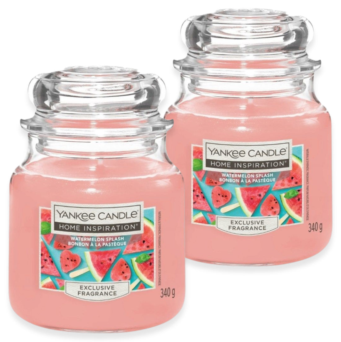 2er Set Yankee Candle Home Inspiration Duftkerzen im Glas – Medium 340g Bonbonglas