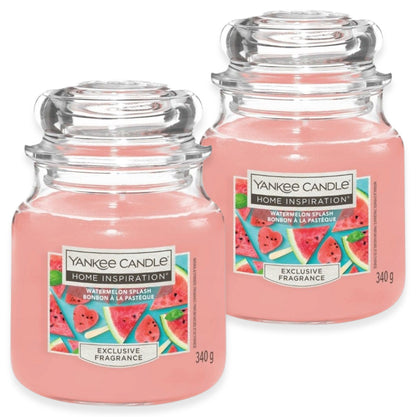 2er Set Yankee Candle Home Inspiration Duftkerzen im Glas – Medium 340g Bonbonglas