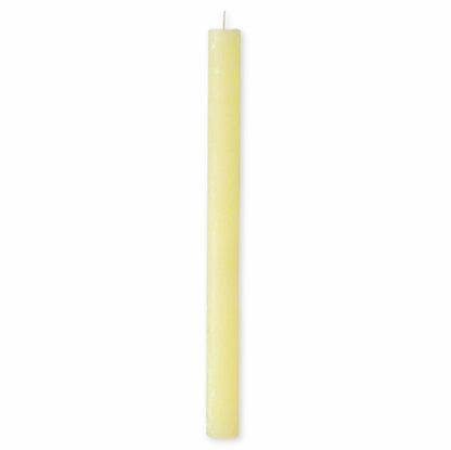 24 Stk Rustik Stabkerzen 270x23mm durchgefärbt Dinnerkerzen