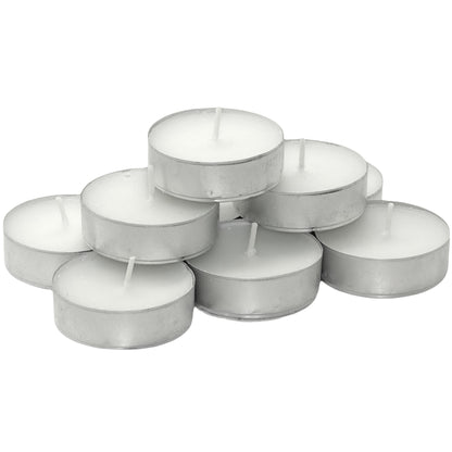 144 Stück Maxi Teelichter ca. 8 Stunden Alu-Schale B-Ware (6x24er)