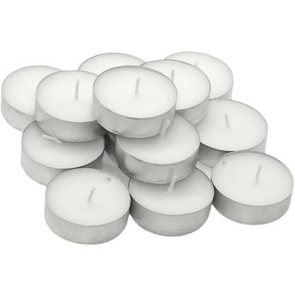 144 Stück Maxi Teelichter ca. 8 Stunden Alu-Schale B-Ware (6x24er)