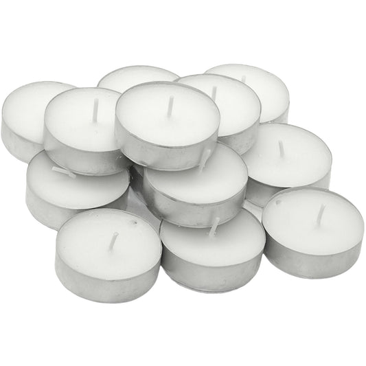 144 Stück Maxi Teelichter ca. 8 Stunden Alu-Schale B-Ware (6x24er)