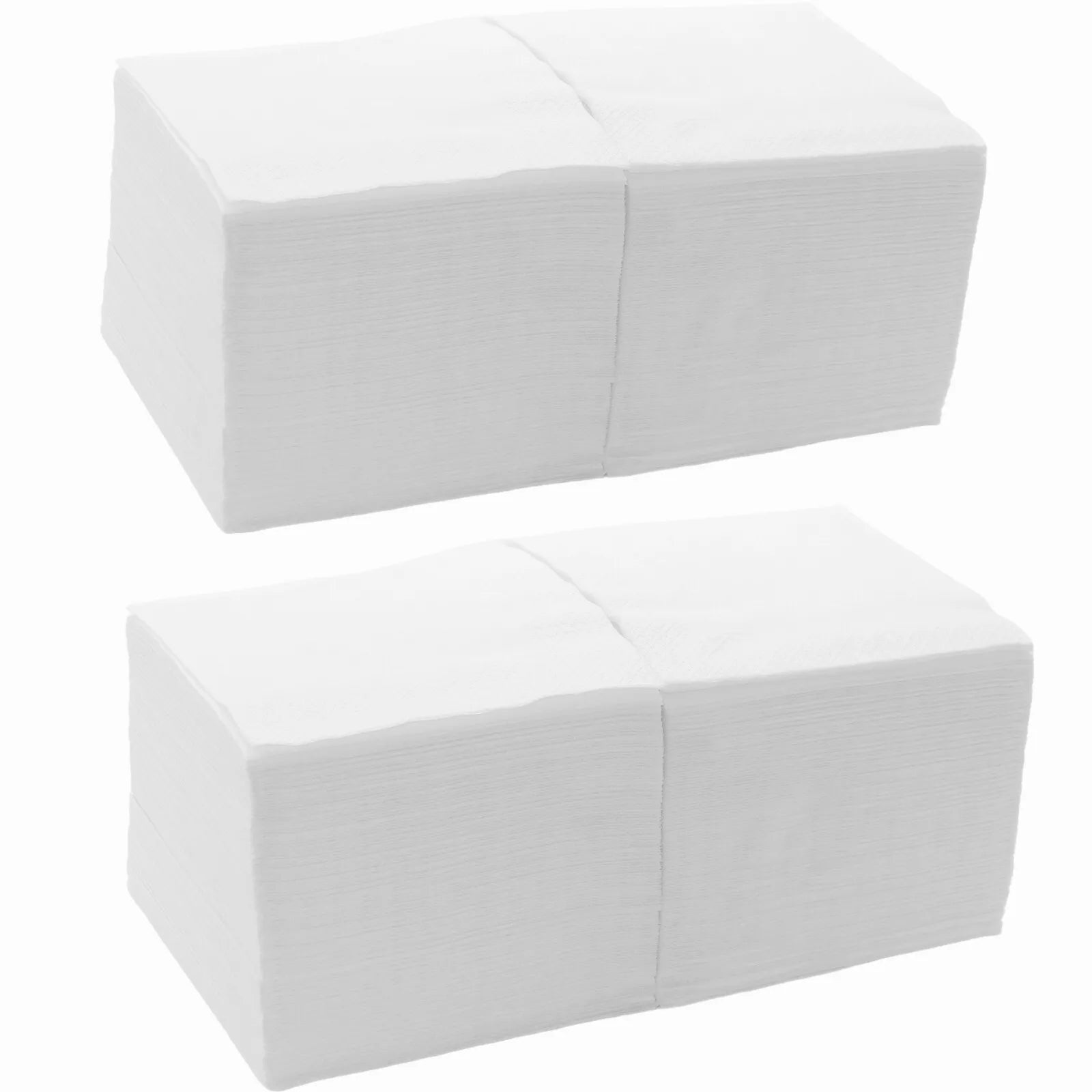 1.800 Stück Servietten 33x33cm 1-lagig Papierservietten - Weiß (24x75er)