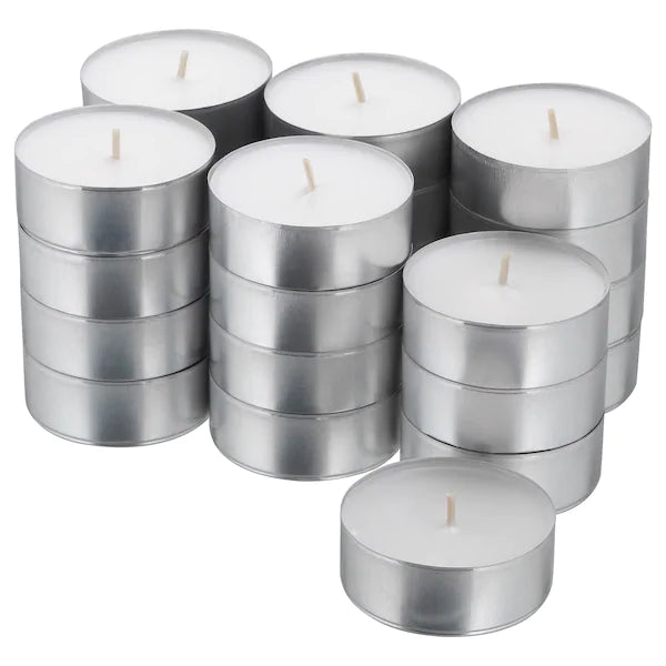 144 Stück Maxi Teelichter ca. 8 Stunden Alu-Schale B-Ware (6x24er)