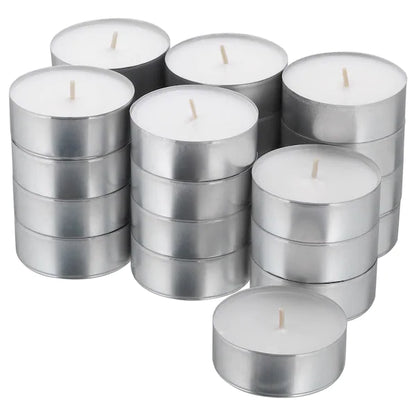 144 Stück Maxi Teelichter ca. 8 Stunden Alu-Schale B-Ware (6x24er)